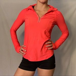 Neon Pink Quarterzip